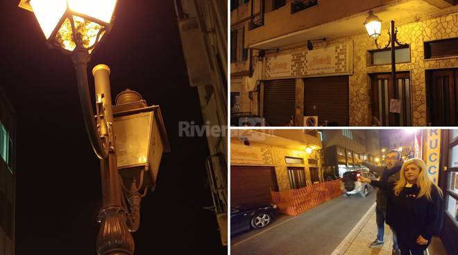 Sanremo, via Marsaglia senza luminarie. I commercianti protestano
