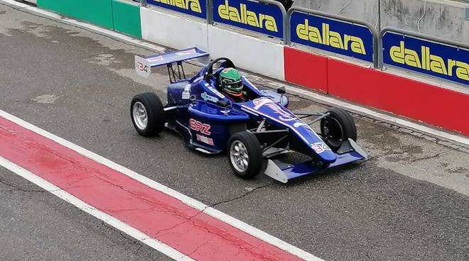 Kevin Liguori a un passo dalla pole position in occasione del primo test sulla Formula Predator due