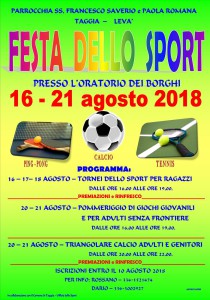 festa dello sport