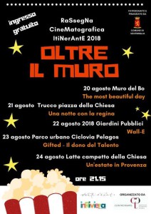 Cinema Oltre il muro 8-2018