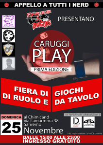 Caruggi PLAY Locandina Stampa