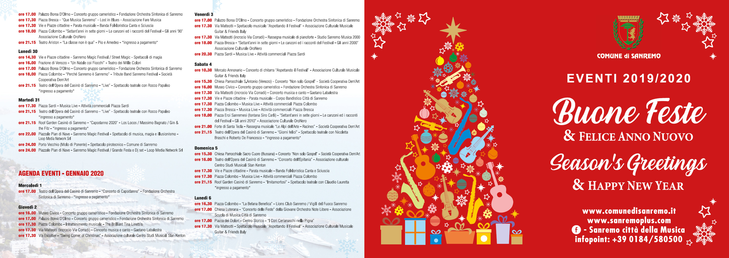 Poesie Di Natale In Sardo Per Bambini.Musica Luci Magia Teatro A Sanremo Per Un Natale Davvero Speciale Riviera24