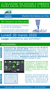 Corso Formaziona Ambientale ON-LINE