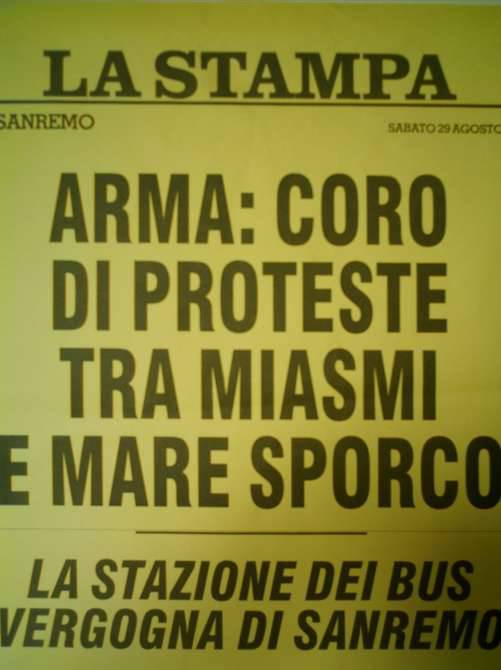 Stampa Miasmi Taggia