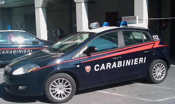 Radiomobile carabinieri Sanremo Fiat Bravo