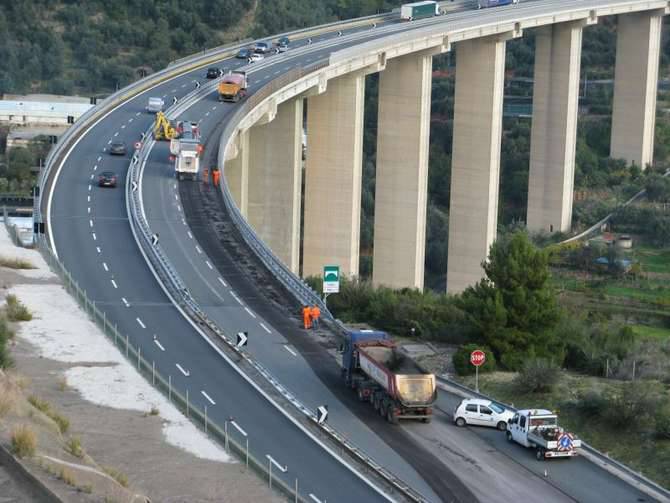 Autostrada, i cantieri dal 21 al 27 settembre sui tronchi A6 e A10