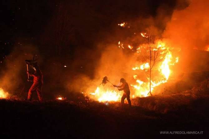 Incendio notturna generica