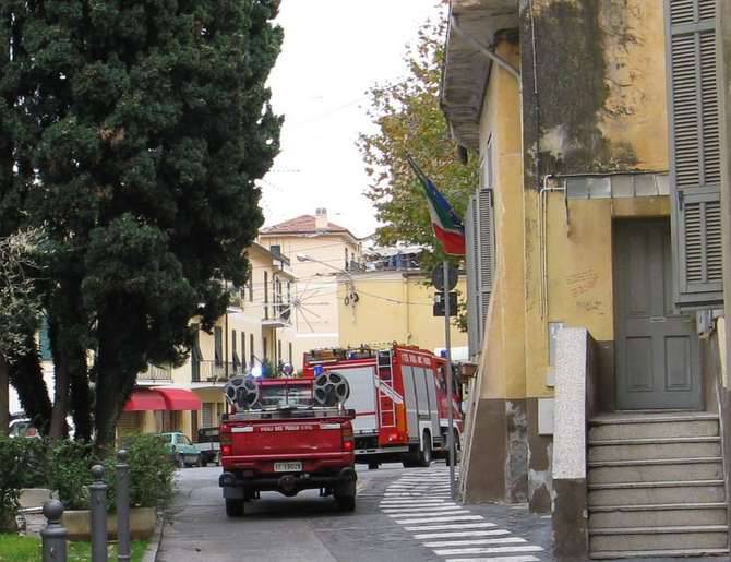 Vigili del Fuoco Taggia scuola