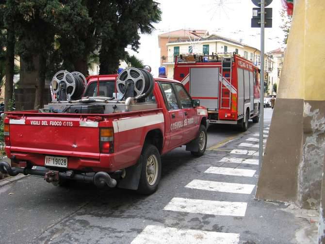 Vigili del Fuoco Taggia scuola