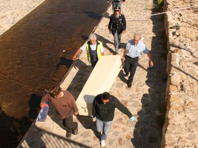 delitto clochard ponte torrente san francesco sanremo