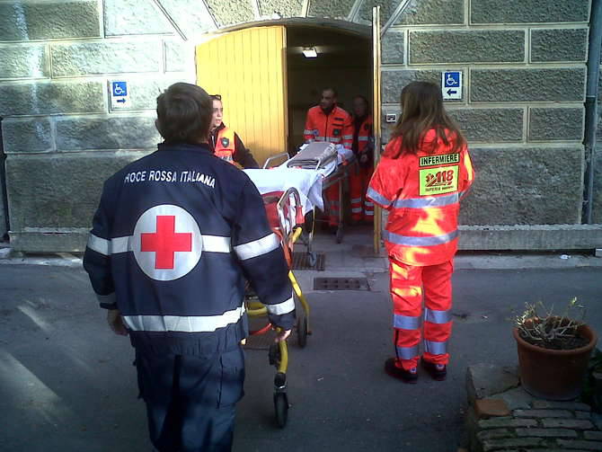 Operazioni sgombero Borea Casa Serena