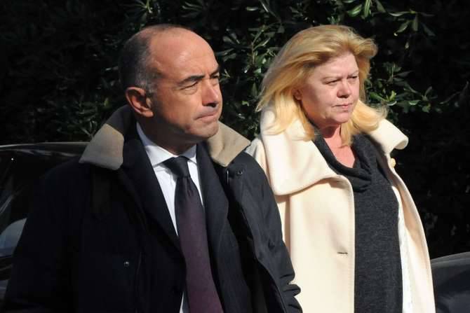 Rosalba Nasi accompagnata in Procura dall'avvocato Alessandro Mager