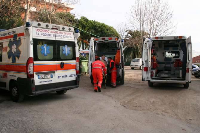 trasferimento degenti villa borea casa serena sanremo gennaio 2012