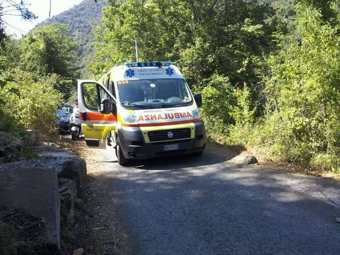 Soccorso laghetti Castelvittorio Croce Azzurra