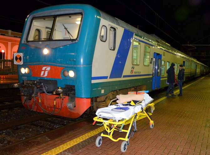Suicida treno stazione bordighera 5 febbraio 2014