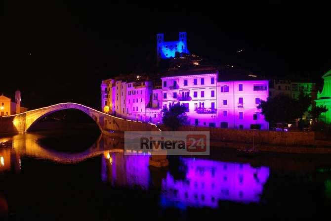 Fuochi d'artificio di artificio Dolceacqua 2014