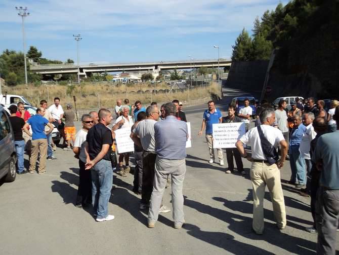 protesta lavoratori idroedil collette ozotto