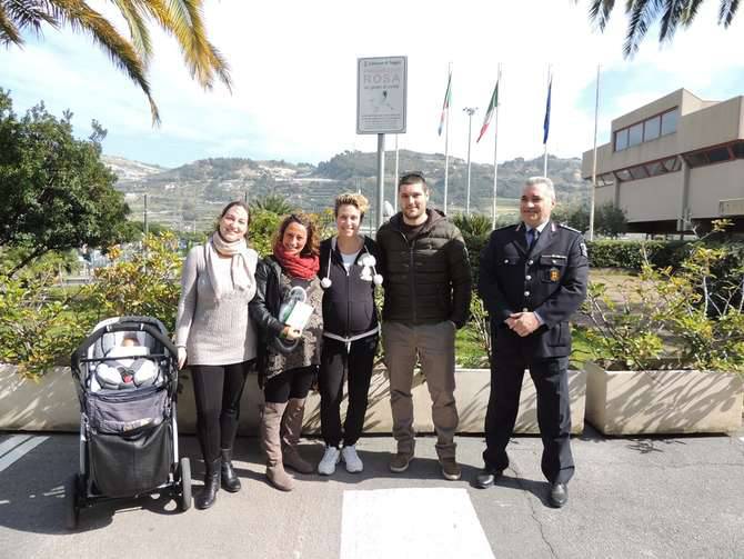 presentazione parcheggi rosa taggia - un gesto di civiltà