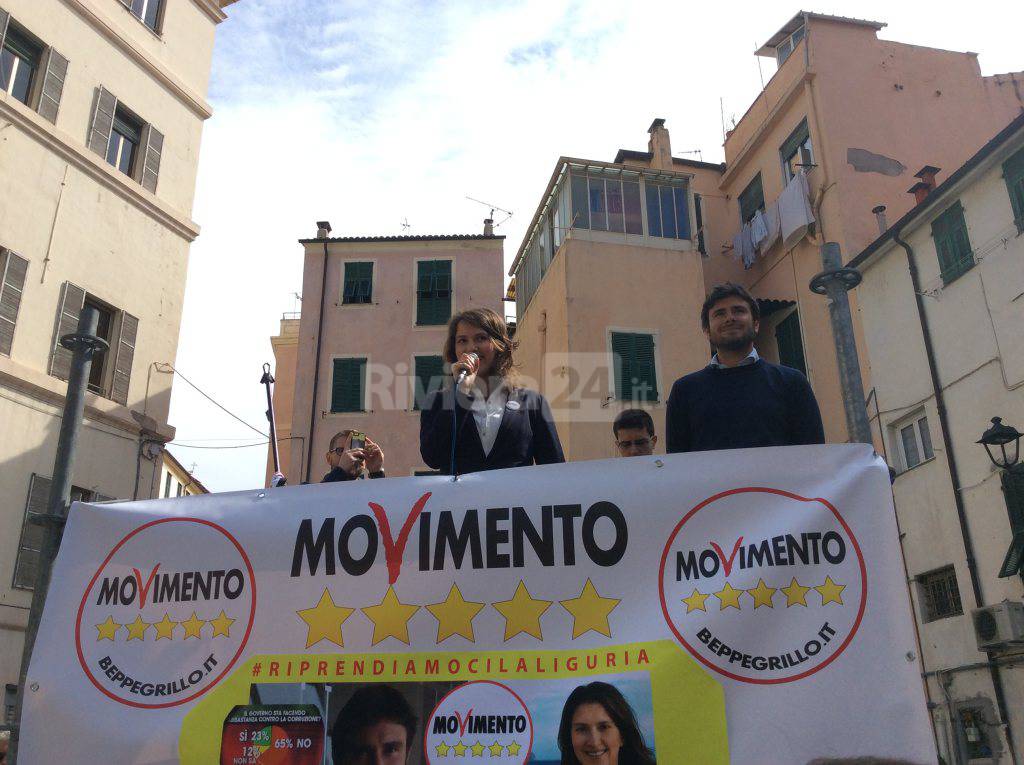 alice salvatore e alessandro di battista m5s