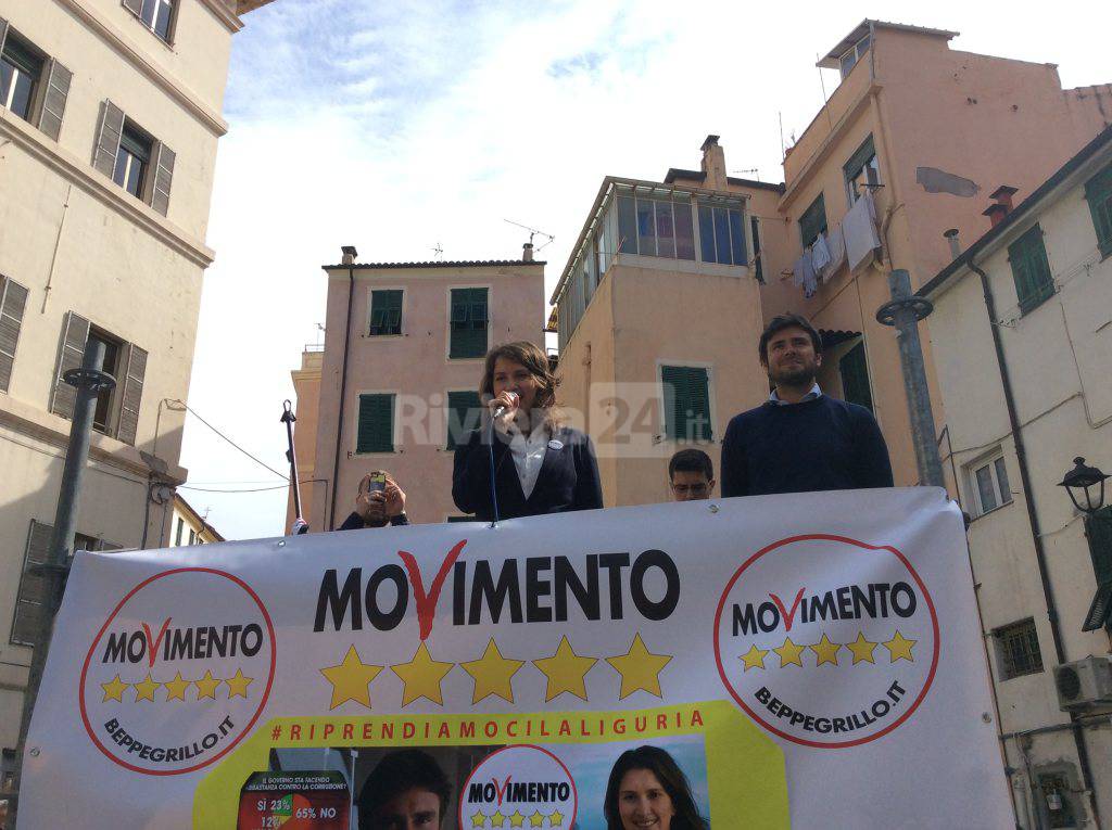 alice salvatore e alessandro di battista m5s