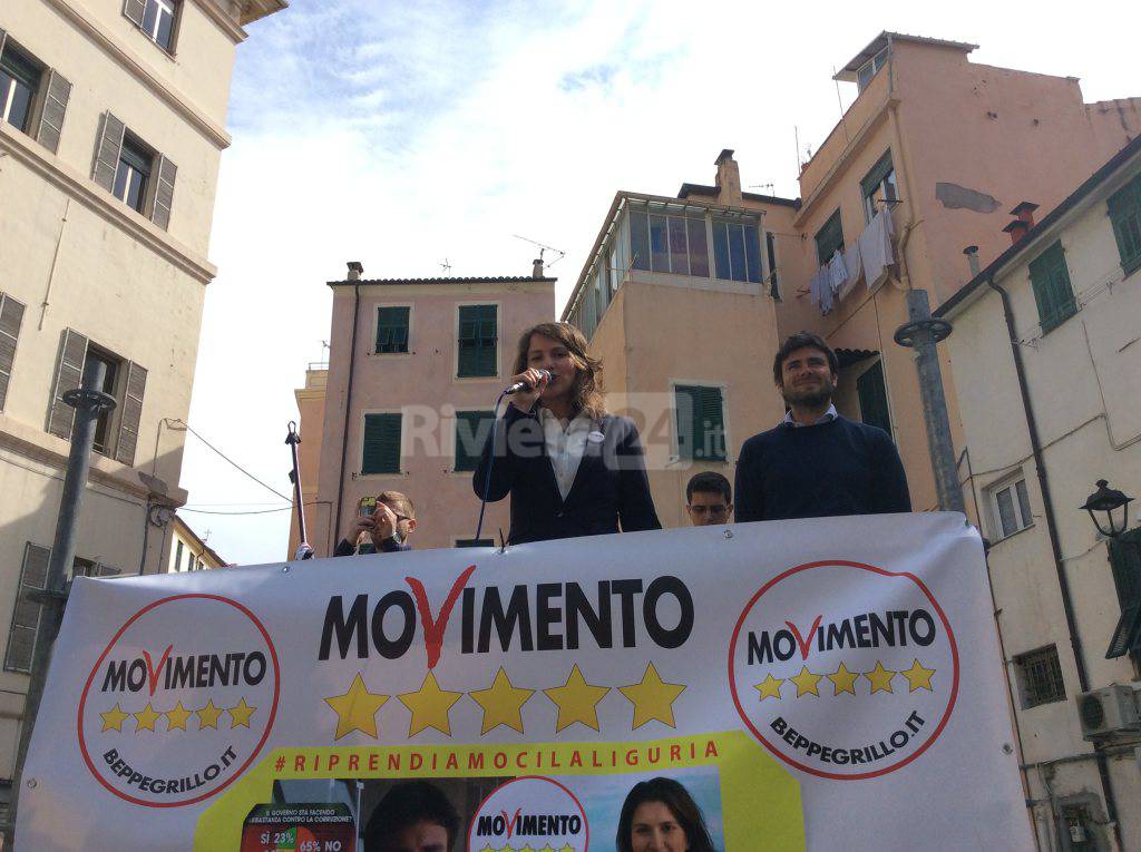 alice salvatore e alessandro di battista m5s