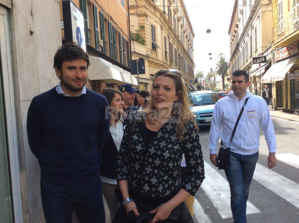 alice salvatore e alessandro di battista m5s