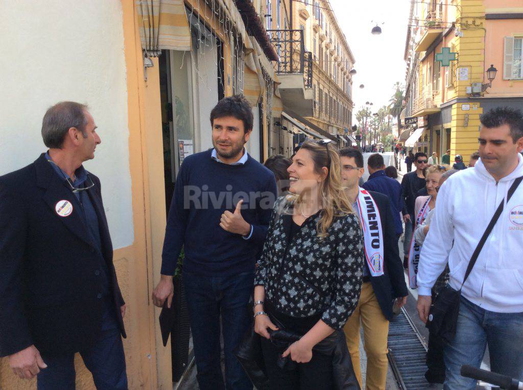 alice salvatore e alessandro di battista m5s