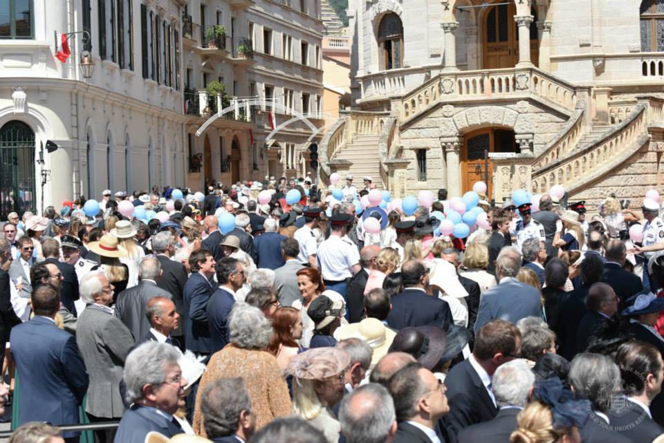 Battesimo dei principini di Monaco Jacques e Gabriella