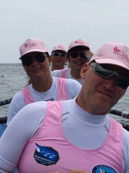 Canottieri Sanremo - Pink Coastal Rowing