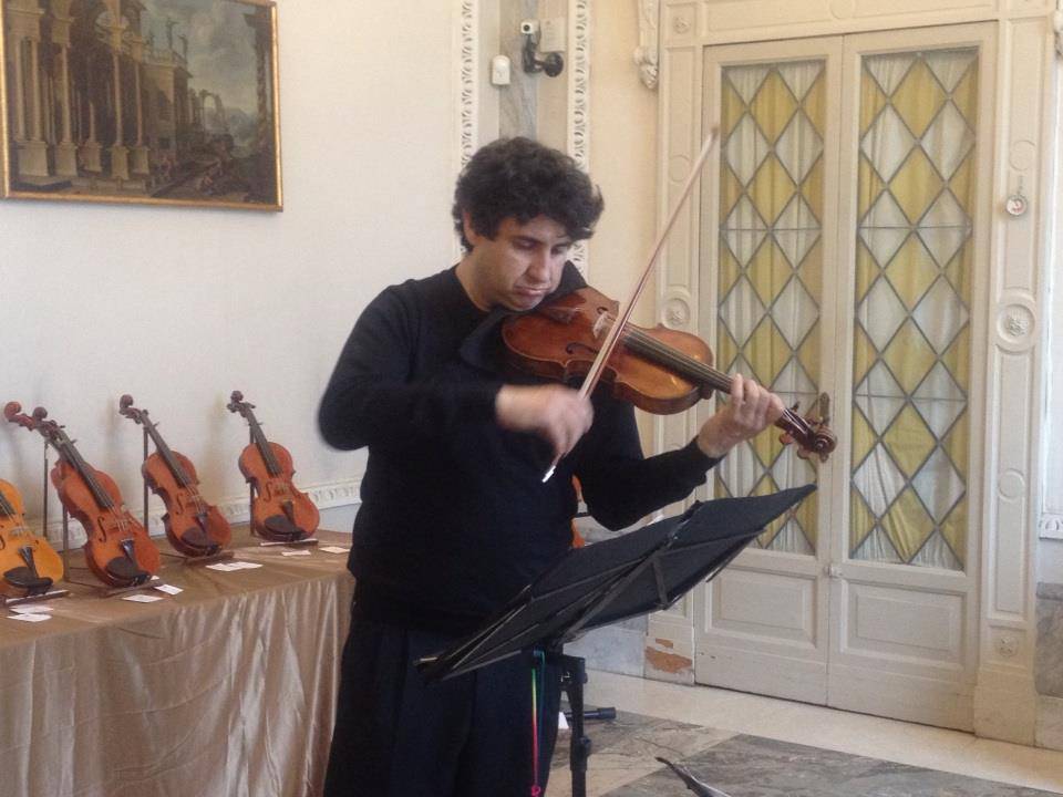 il Duo Giovanni Sardo al Violino e Sergio Scappini