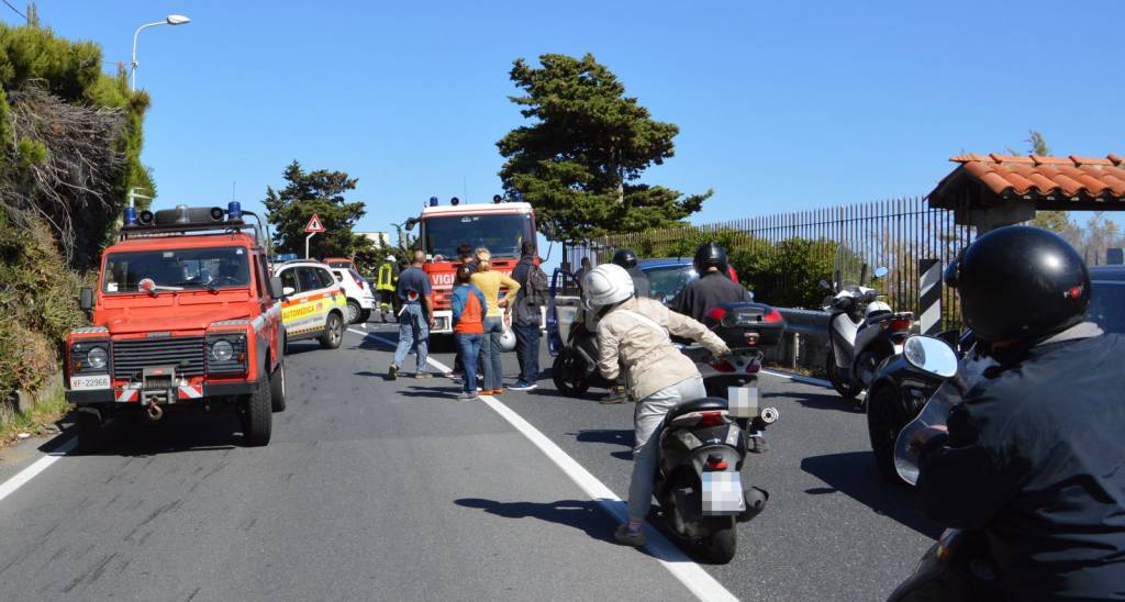 incidente auto ribaltata 115 118 carla nattero