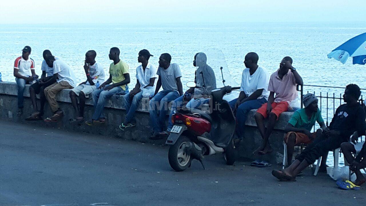 Migranti Ponte San Ludovico 21 luglio 2015