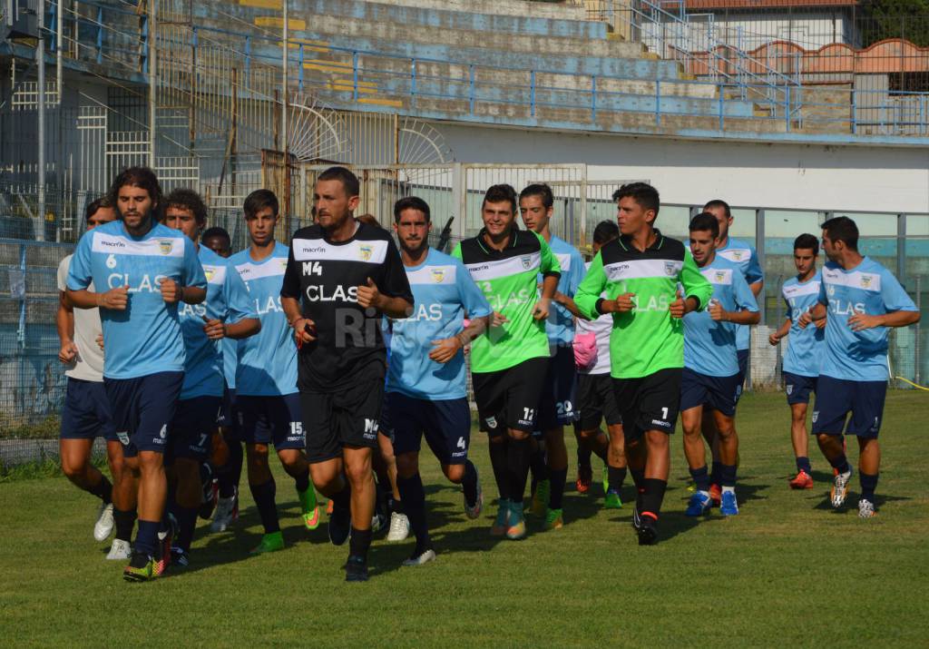 primo allenamento Sanremese