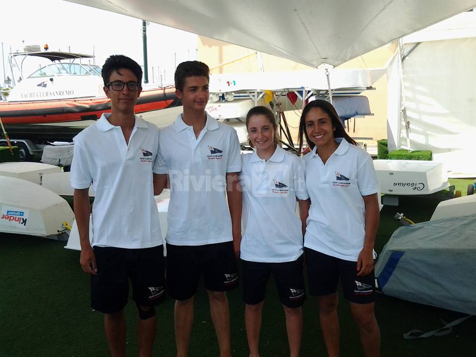 Yacht Club Sanremo equipaggi 420 World Championship