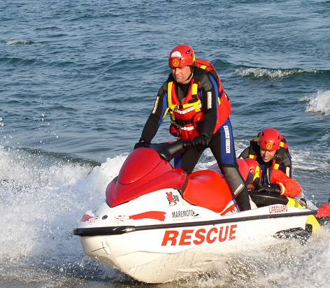 moto d'acqua vigili del fuoco 115