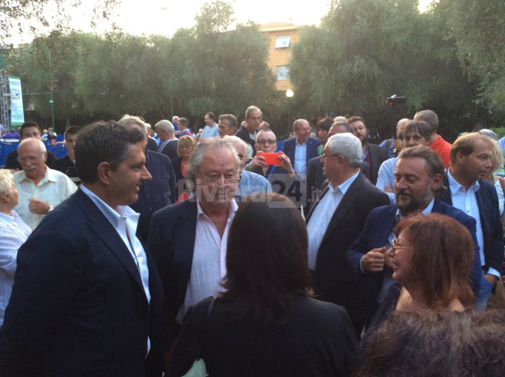 Toti e Maroni a Bordighera 2015