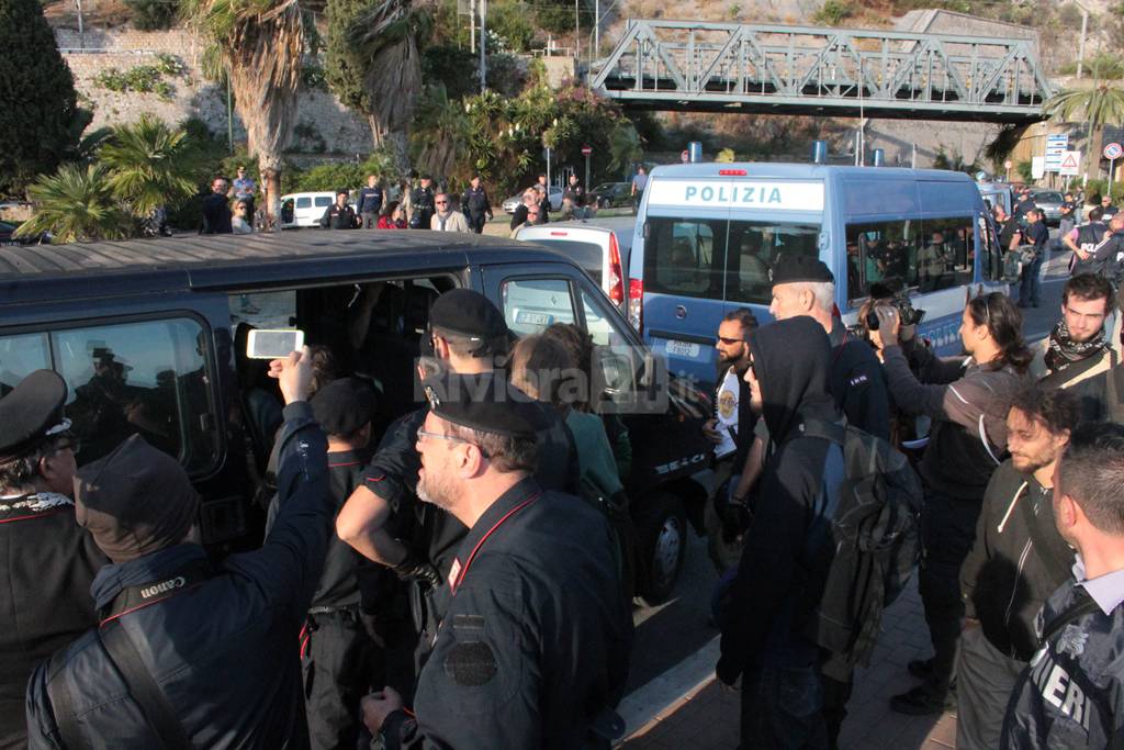 Una giornata a Ponte San Ludovico con i No Border e i migranti