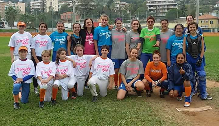 Domenica scorsa il 1° torneo di softball "Freesby Yup"