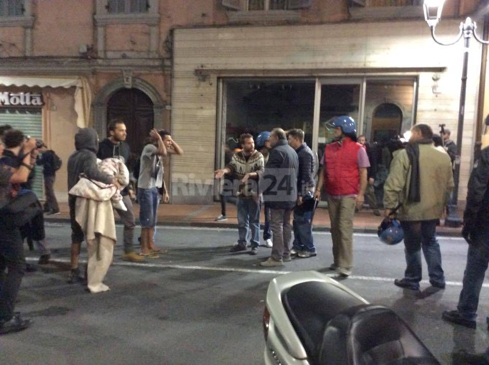 sgombero no borders stazione di ventimiglia