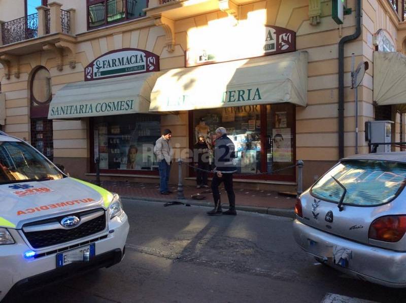 bordighera frontale auto contro moto novembre 2015