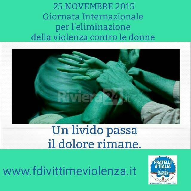 no violenza sulle donne