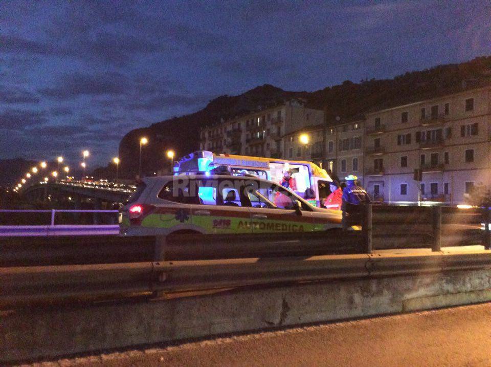 Incidente sul ponte di Roverino: ferito anziano scooterista