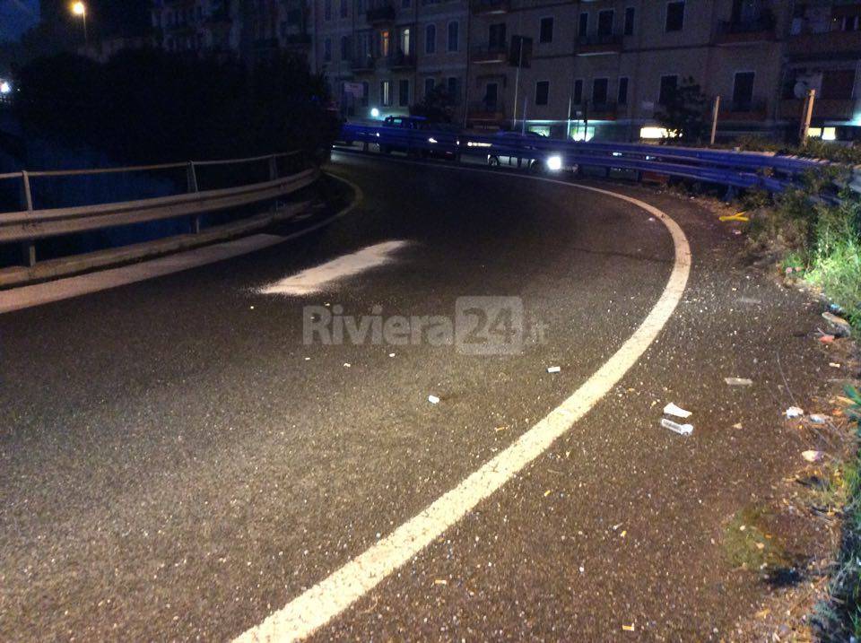 Incidente sul ponte di Roverino: ferito anziano scooterista