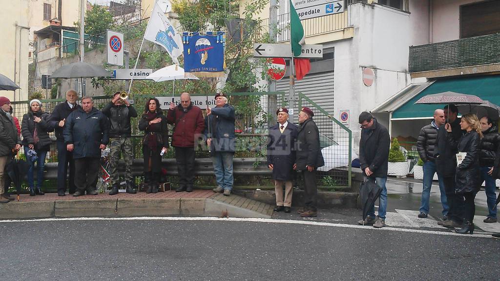 Commemorazione Martiri delle Foibe 2016 Sanremo