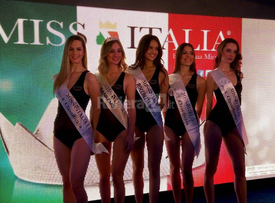 Miss Sanremo è Alessia Lamberti: rappresenterà la Città dei Fiori a Miss Italia