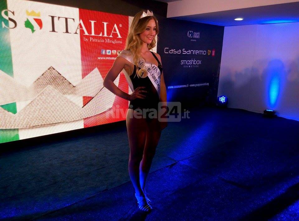 Miss Sanremo è Alessia Lamberti: rappresenterà la Città dei Fiori a Miss Italia