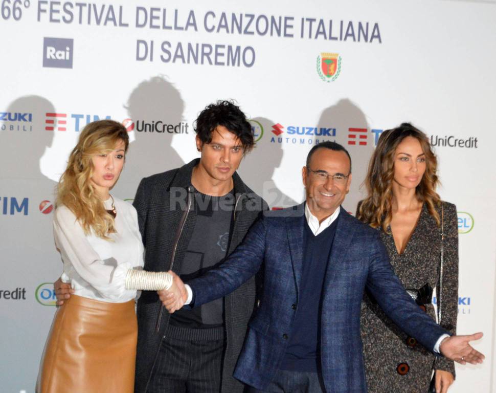 Sanremo, conferenza stampa di apertura del Festival 2016