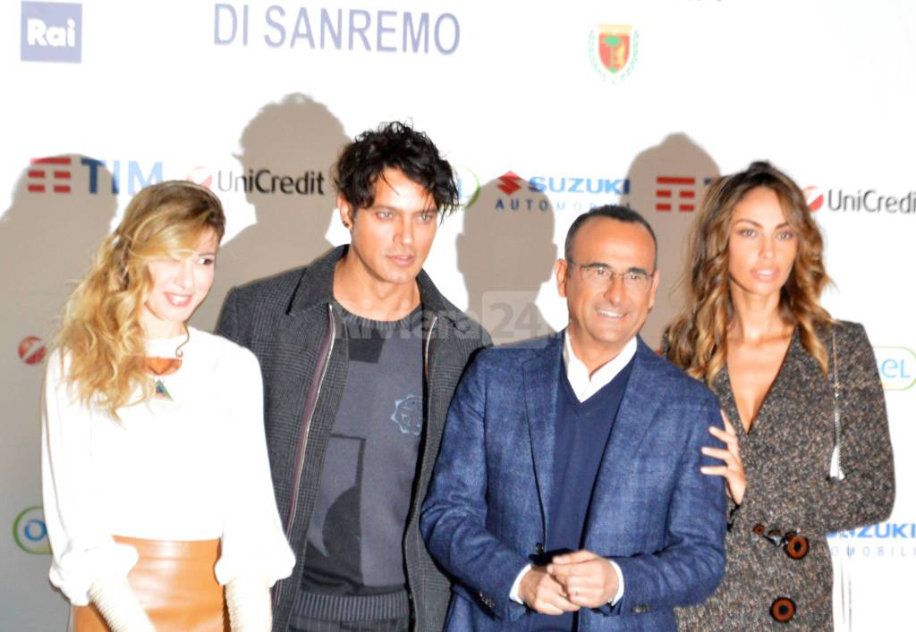 Sanremo, conferenza stampa di apertura del Festival 2016