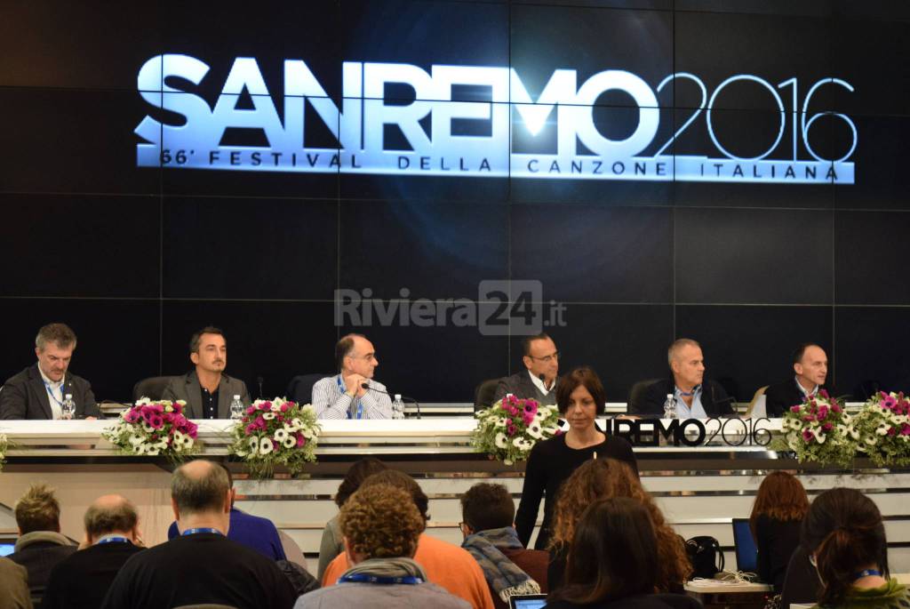 Sanremo, seconda conferenza stampa del Festival 2016