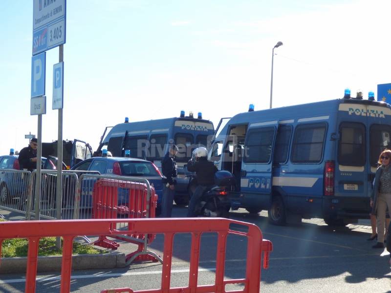 Ventimiglia, manifestazione Forza Nuova